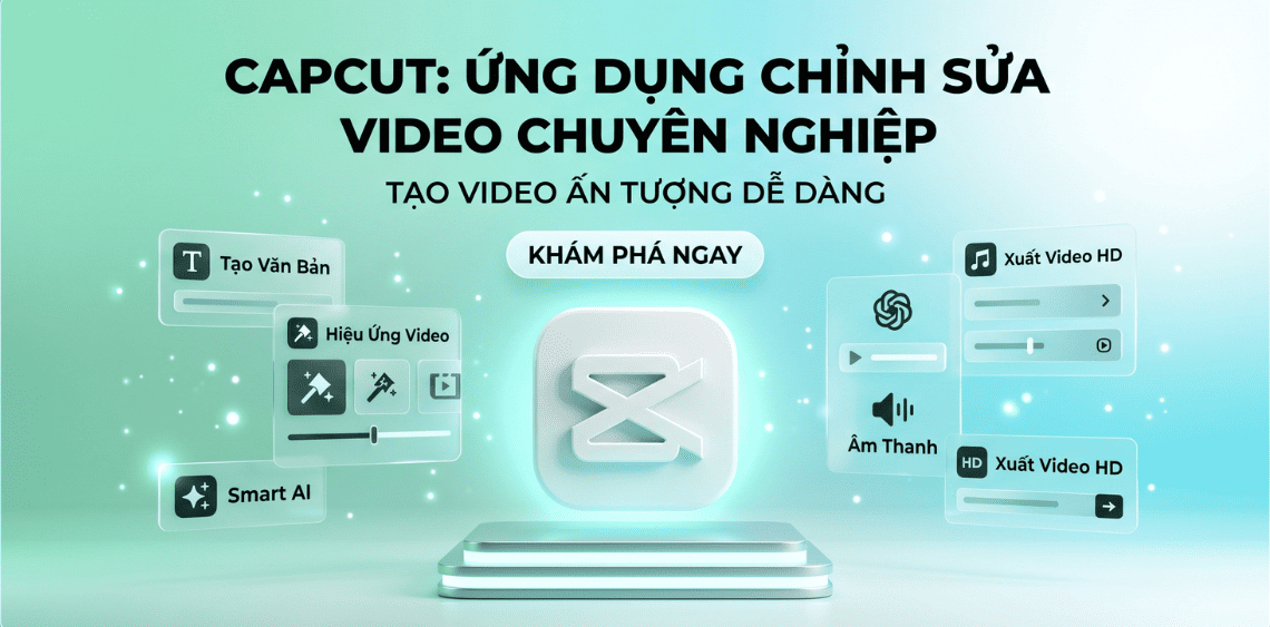 Banner tài khoản CapCut Pro giá rẻ tại Box Tài Khoản