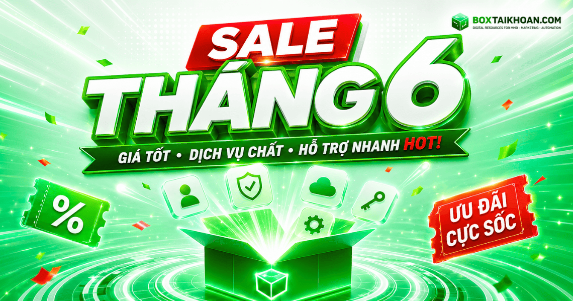 Banner tài khoản CapCut Pro giá rẻ tại Box Tài Khoản