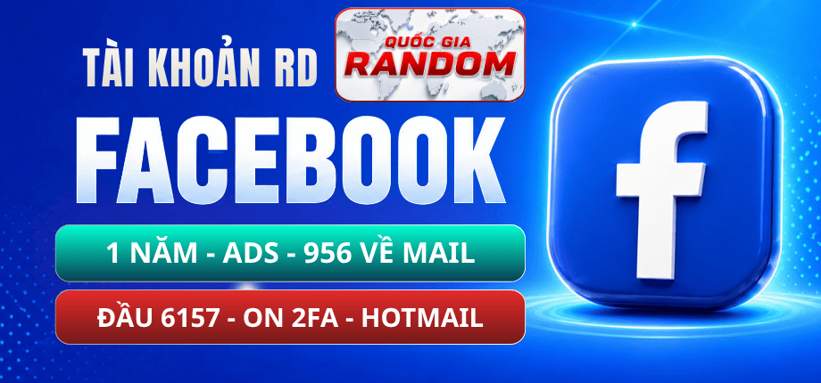 Tài Khoản Facebook ADS - Đầu 6157 - 2FA - Veri Hotmail - 1 Năm - 956 Về Mail - Qua 282 - Share Page Không Dính WhatsApp
