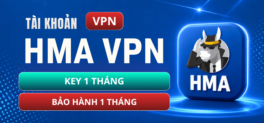 Key HMA VPN 1 Tháng | Bảo Hành 1 Tháng