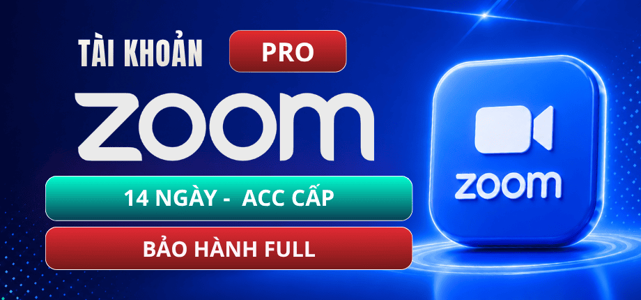 บัญชี Zoom Pro 14 วัน - ระดับ Acc - การรับประกันเต็มรูปแบบ