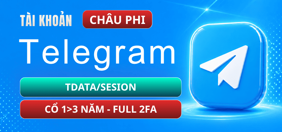 African Telegram Account +27 Stock - Reg 1>3 Years - Tdata/Session - Full 2FA