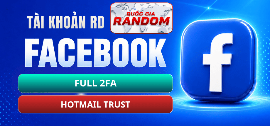Tài Khoản Facebook - 2FA - Hotmail Trust