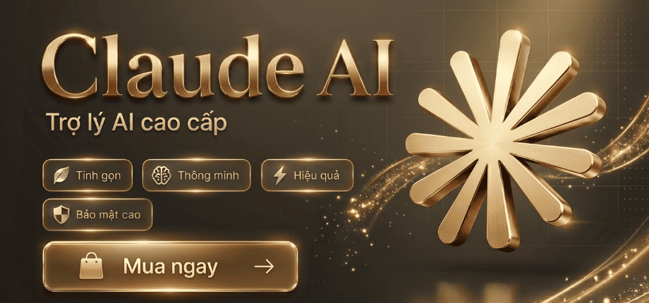 บัญชี Claude Pro ราคาประหยัด – สัมผัสประสบการณ์ผู้ช่วย AI ระดับพรีเมียมสำหรับการเขียนเนื้อหา, การเขียนโปรแกรม และการทำงานอย่างมีประสิทธิภาพ