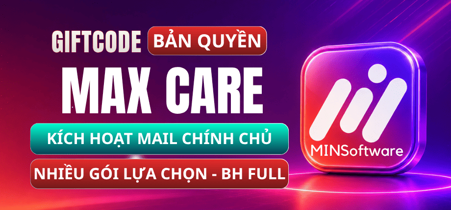 Phần mềm MaxCare Facebook (Bản quyền - Dùng mã Code trên mail chính chủ)