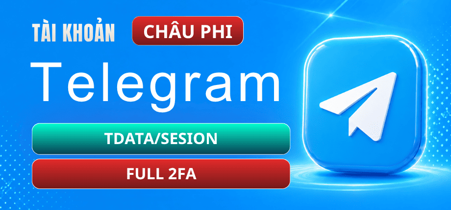 African Telegram Account +27 - Tdata/Session - Full 2FA